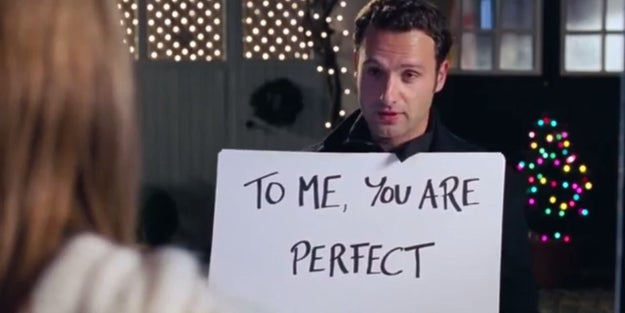 Mark (Andrew Lincoln) in Love Actually