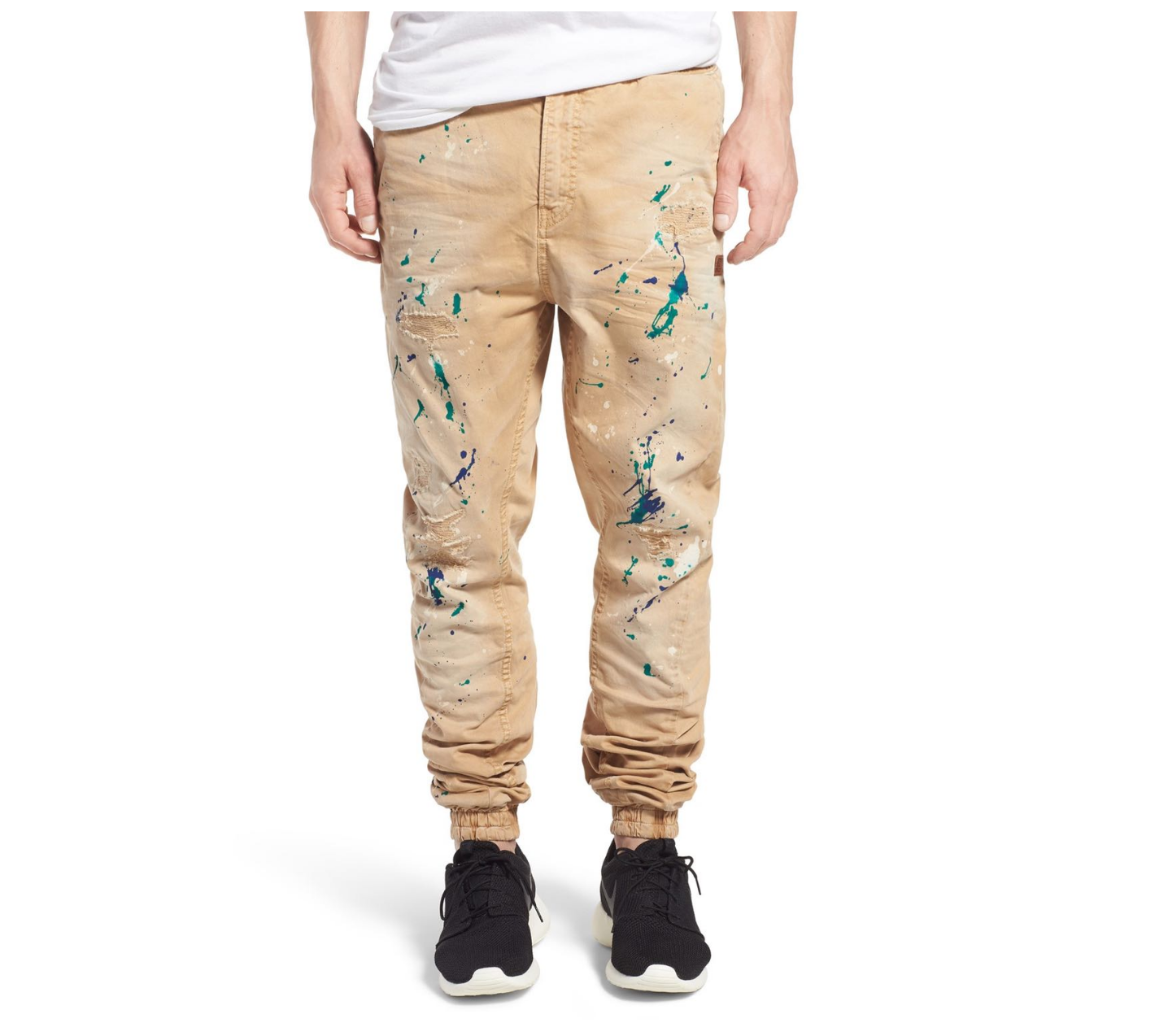 Nordstrom mud stained store jeans