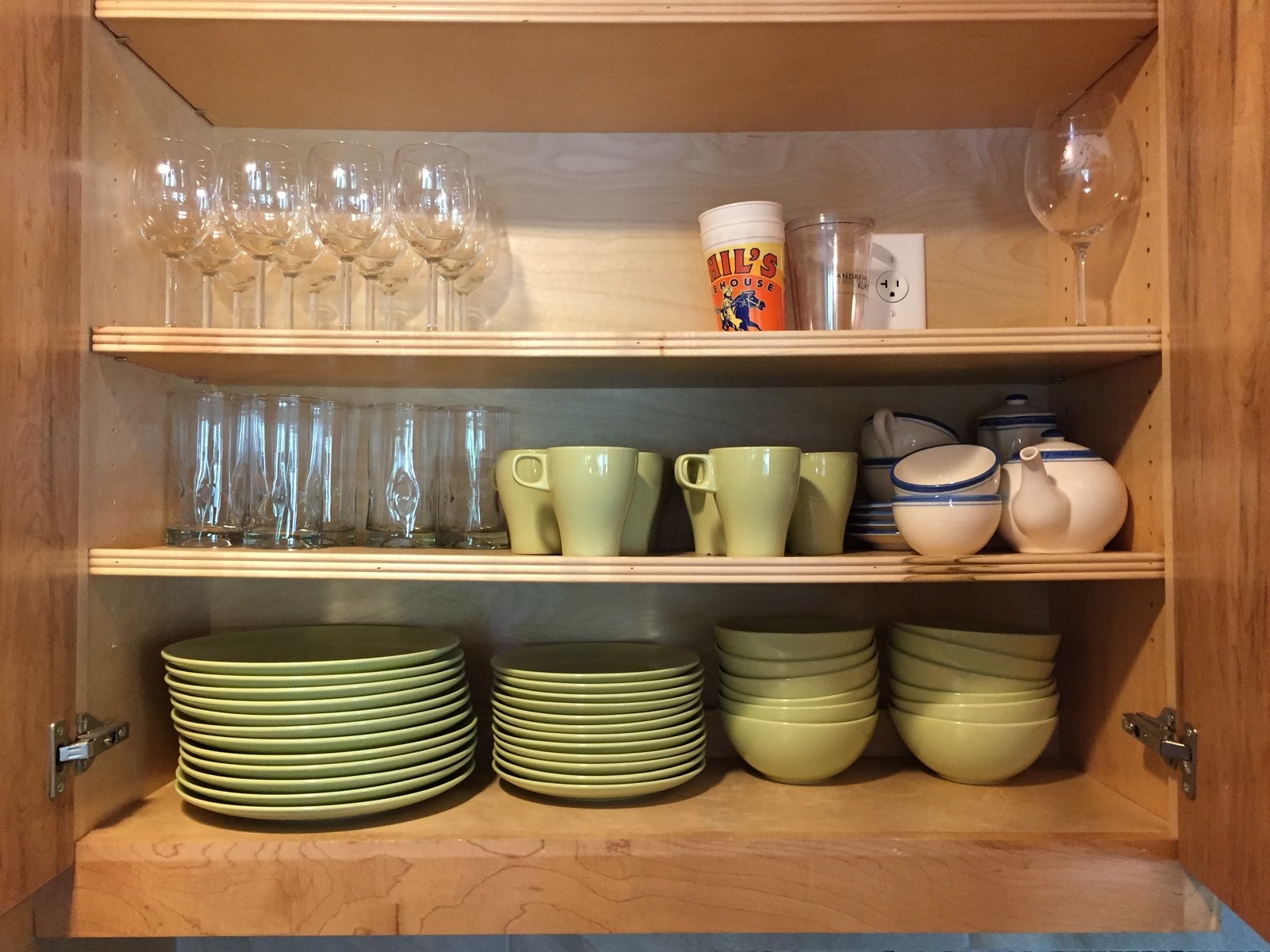 Provide basic food, beverages and kitchen amenities.As a rule, you should have twice as many matching dish and drink ware sets as travelers staying in your home. Attractive but inexpensive dish sets can be procured at stores such as Ikea, Walmart and Target. And no, a tall glass is not enough; be sure to also have wine glasses and coffee mugs available as well.Be sure to provide some soda (or sparkling water), beer and/or wine to your guests so they can enjoy a nice beverage upon arrival -- in particular, consider locally-sourced beer or wine for a more authentic and special touch.That said, Carole, an experienced vacation rental owner I know, warns that it is worth checking with guests if they have any issues with alcohol, i.e., make sure you aren't providing booze to a guest battling alcoholism.In addition, orange juice, milk, coffee and tea are absolute must-haves. You might also want to provide some cereal or oatmeal options.Remember that many travelers choose vacation rentals over hotels because they can cook and bake in a home, so do your best to provide clean pots and pans, as well as more niche utensils such as spaghetti strainers and appliances such as an espresso machine, waffle iron or panini press.But don't stop there. Remove the coffee, tea and cocoa from packaging and place the contents in nice glass or ceramic containers for a more elegant presentation.The biggest mistake you can make is to skimp on a provision because you don't have that in your primary home. That's the point! This is a vacation rental, the experience is supposed to be better than what someone gets at their normal residence.Why should you do this? A nice, complete set of dishes, glasses and cutlery from Ikea, Target or Walmart costs as little as about $10/person. A decent bottle of wine serves up to four travelers for just $10-25. In turn, you can charge an extra $10-20/night for each traveler staying at your home when you provide these amenities. So basically, if you invest in nice dishes, and your home is booked for at least 90 days each year, those $10/person dish sets are worth about $900-$1,800 in additional revenue annually.