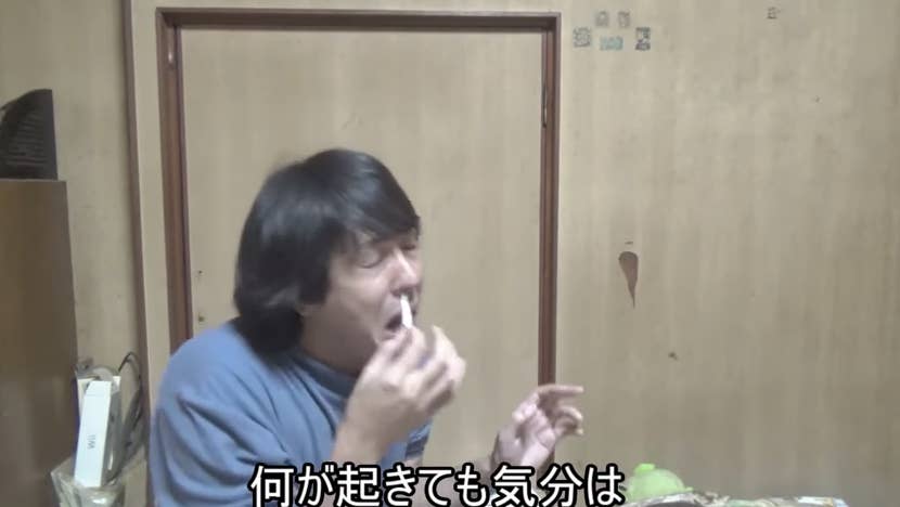 This Japanese Man Made Himself Sick After Forcing Himself To Sneeze 300 Times Portrait of blonde boy crying in the autumn forest in slow motion steadicam. made himself sick after forcing himself