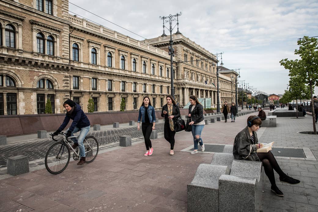 Corvinus University in Budapest.