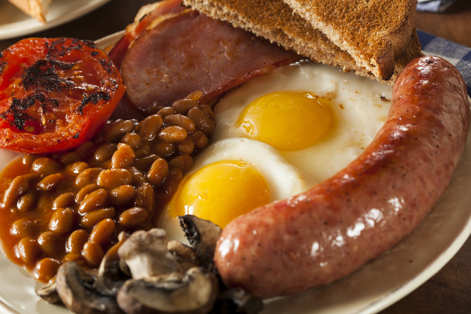 Similarly, the full English breakfast isn't so much a particular meal ...