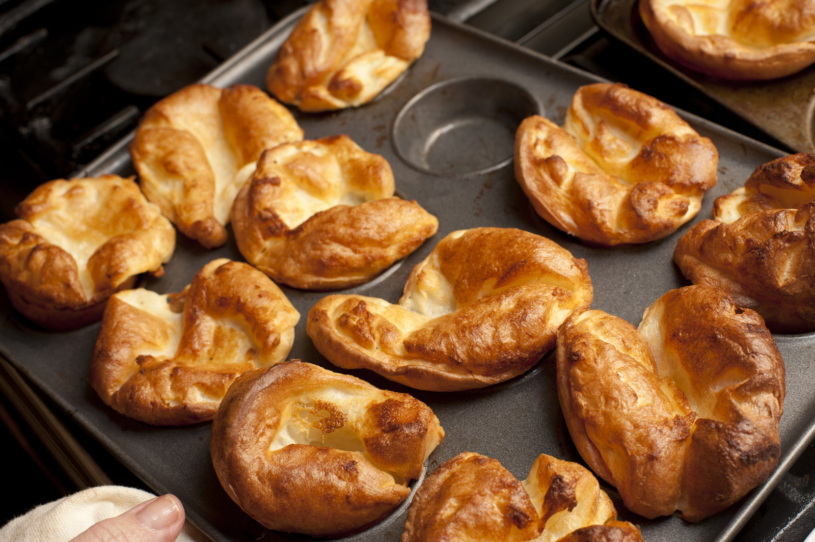 This is a Yorkshire pudding, also not a dessert. 