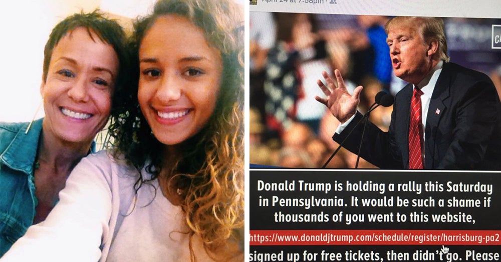 People Are Cracking Up At A Mom Who's Been Trying To Scam A Trump Rally ...