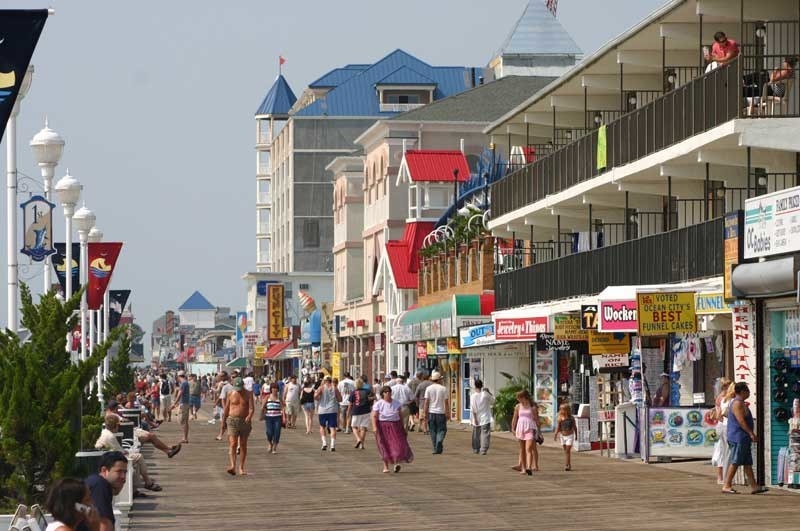 Walking all down and up the boardwalk does not juts give you exercise, it also gives you a chance to shop and look in all of the stores!