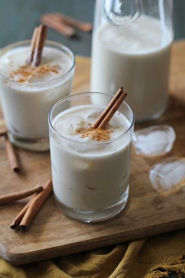 A chilled glass of boozy horchata sounds like something that needs to be on every Cinco de Mayo menu.