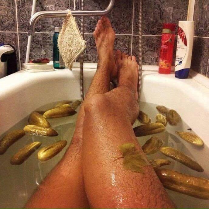 pickle bath bomb