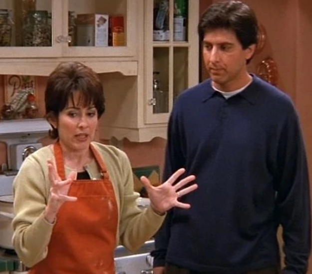 The dad is stupid but loveable, while the mum is an uptight bitch.