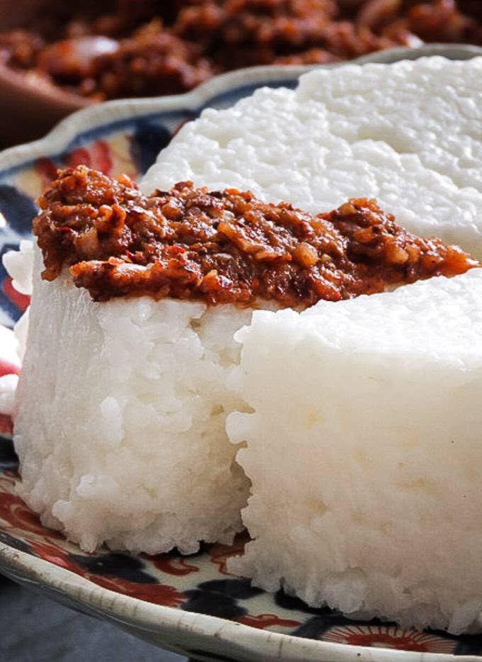 Sri Lanka Kiribath (Nasi Susu Santan)
