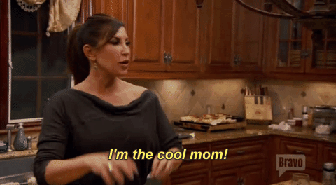 "C'mon, I'm just one of the gals. Let's dish."