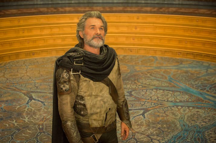 Kurt Russell as Ego.