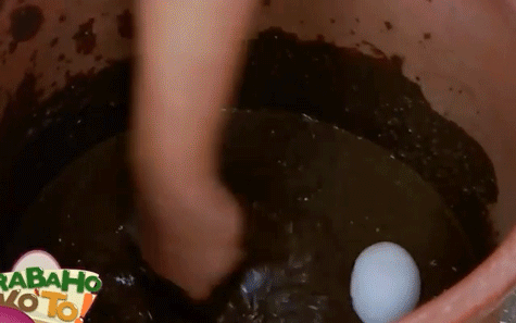 The egg will become salty after a few weeks because the salt will permeate the shell through osmosis. SCIENCE!!!