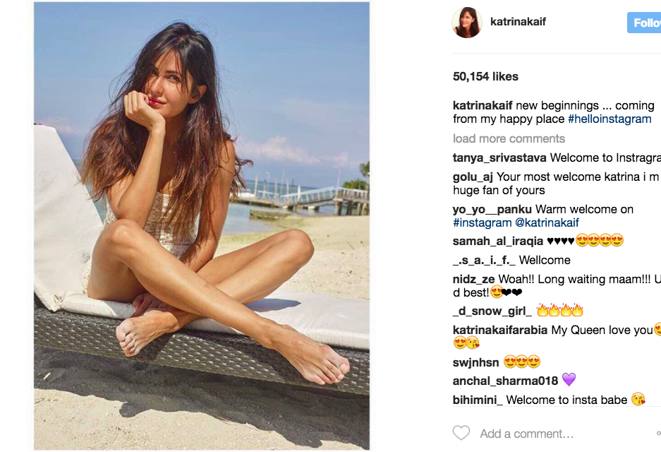 937px x 640px - Katrina Kaif Finally Gave In To Instagram After Resisting It For Several  Years