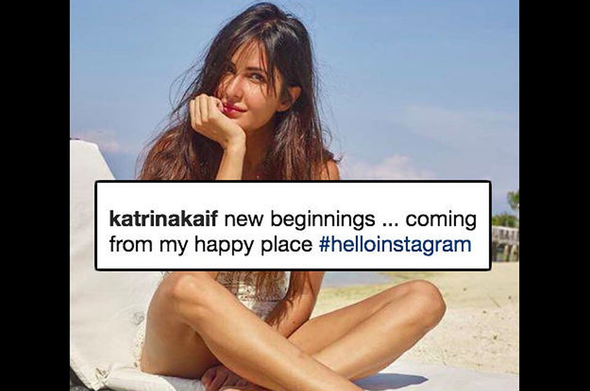 Katrina Kaif Sex Hd Vidio - Katrina Kaif Finally Gave In To Instagram After Resisting It For Several  Years