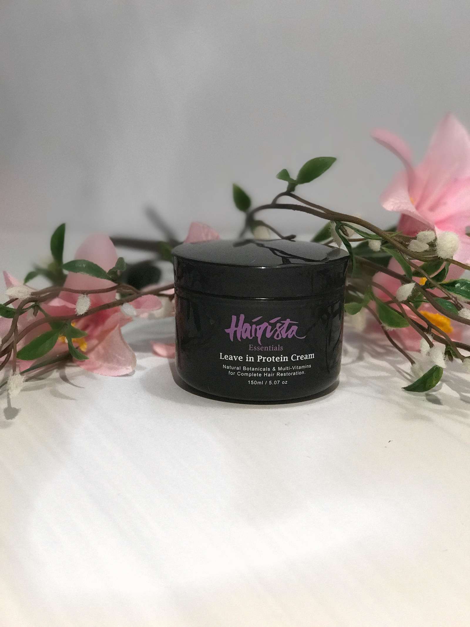 Some would say I saved the best of the best products listed for last. Hairista Essentials leave-in protein cream was recommend and curated by my talented stylist Ebony Robinson Owner of Hairista Studio (Hampton, VA). This protein cream is comprised of many multi-vitamins and proteins that combat dryness, humidity and frizz. This product is a must for natural, relaxed or curly girls who love a good long lasting blow out!