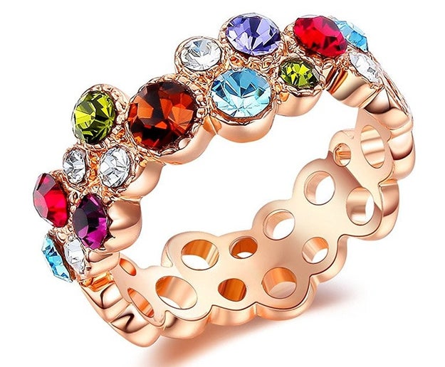 A multicolor ring, because who doesn't want to wear a rainbow on their finger.