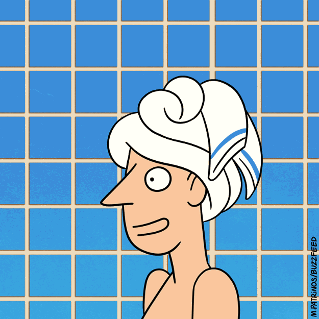 Your hairs do not swarm up your bum in the bath.