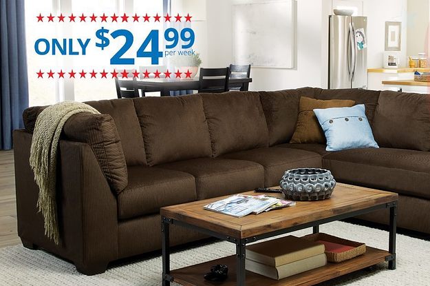 Rent a deals center sofa bed