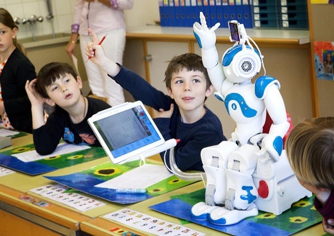 Robots can be the best teacher with knowledge of different fields and topics. It can replace this job.
