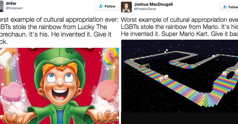 A Conservative Said Lgbts Stole The Rainbow From God And It Turned