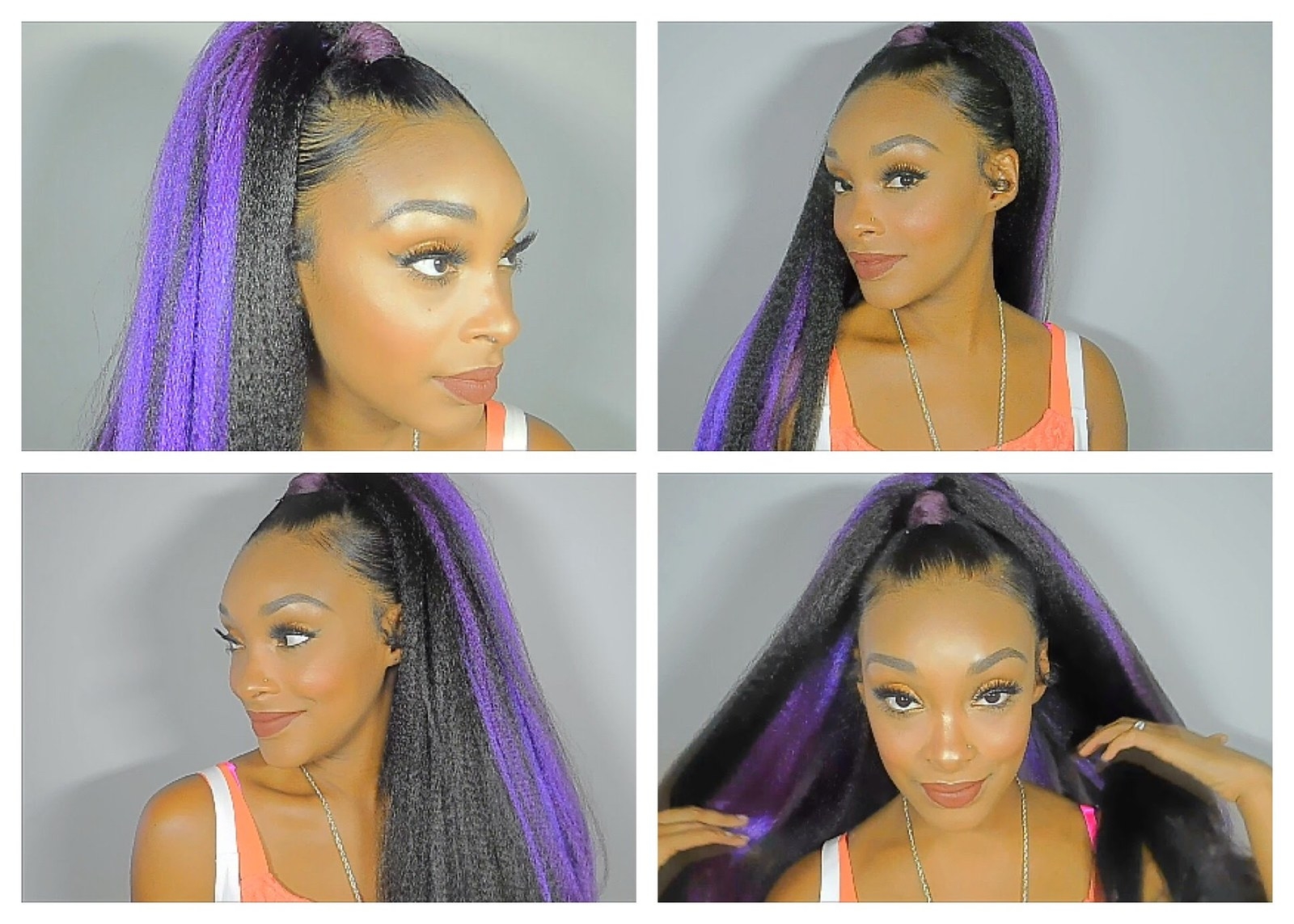 9.And. high Nicki Minaj-inspired ponytail. this. if you want some fun color...