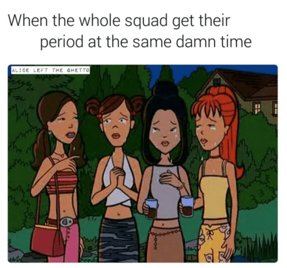 19 Memes You Should Send To Your Period Buddy Immediately