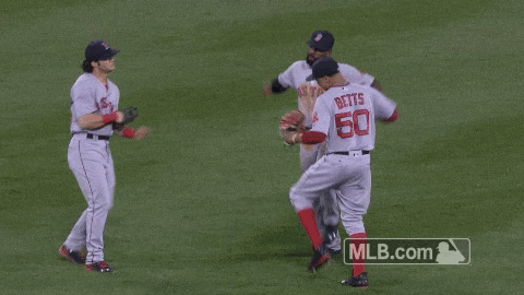 The killer B's know how to celebrate.