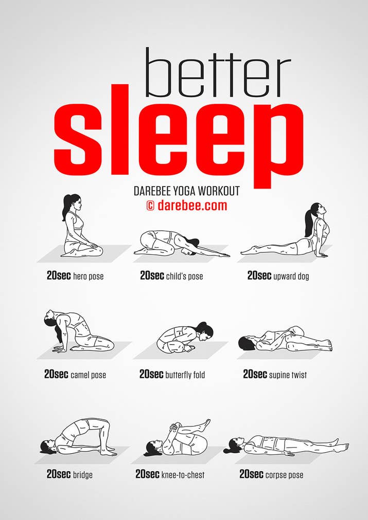 Whether you've had a super active day or a super sedentary one, give your body some love by getting it ready for bed with these gentle, calming moves.