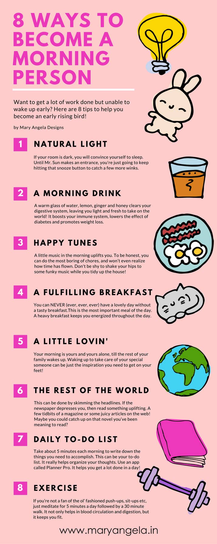 Here are some products that might make being a morning person something you can live with, and when you're ready to level up, here are some hacks and strategies to help you become a morning exerciser, and
