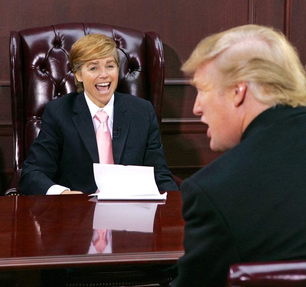 Trump en shock por la imitación de Katie Couric de sí mismo durante la grabación del programa Today en 2004: