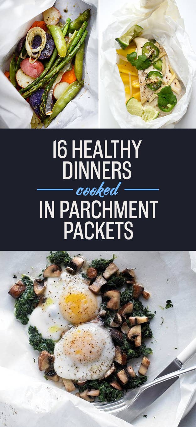 Healthy Parchment Paper Dinners, Healthy Meals, Foods and Recipes & Tips :  Food Network