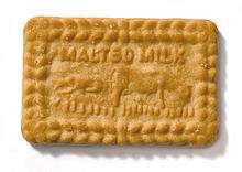 I once went through a malted milk phase. They're just so... NICE. They always have a picture of a cow on them and I don't know why. And it's always THIS PICTURE.