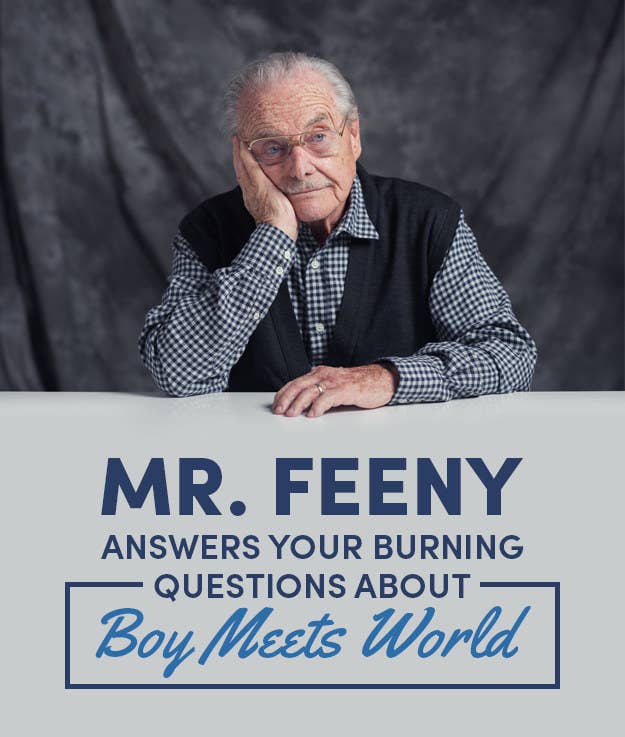 Mr Feeny Answers Your Most Burning Questions About Boy Meets World