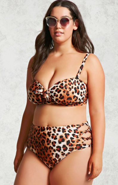 A two piece that is purrrrfect for summer.