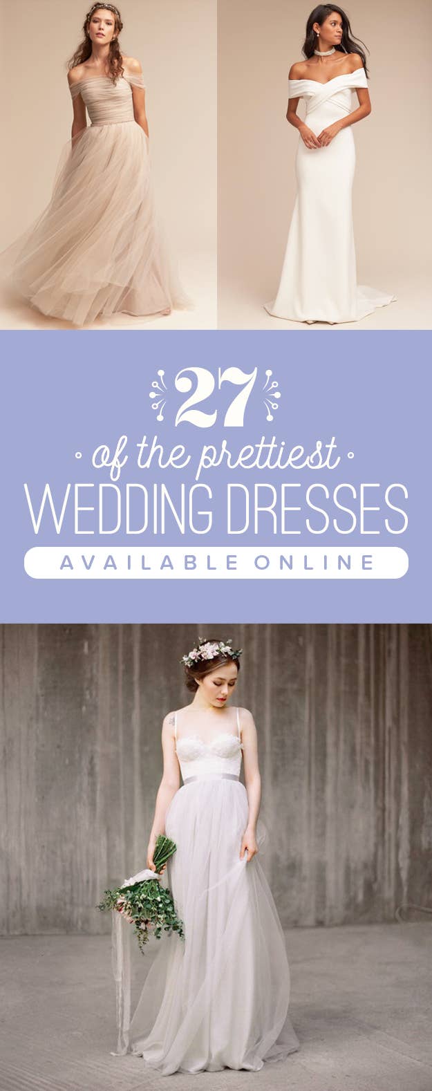 27 Completely Gorgeous Wedding Dresses You Can Order Online