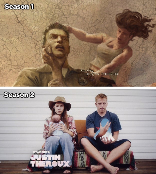 The show's epic opening credits changed drastically from Season 1 and 2.