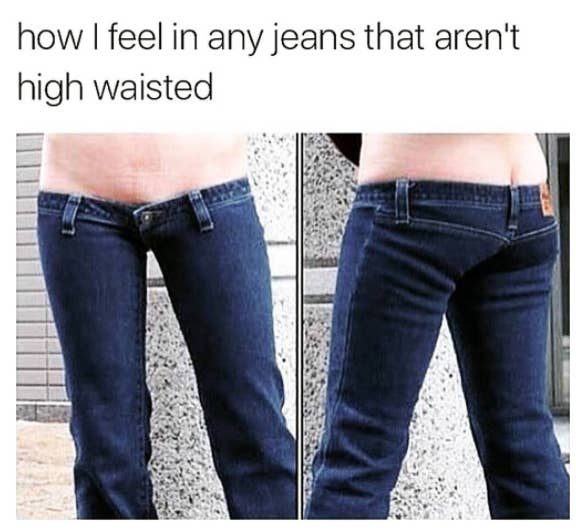Why do girls wear low waist jeans when they know their butts are visible? -  Quora