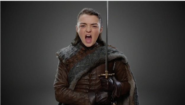 Okay, now that that's out of the way, let's take a moment to indulge ourselves in the latest reveal for Season 7: Arya Stark's brand-spanking-new outfit. Because it is BAD. ASS.