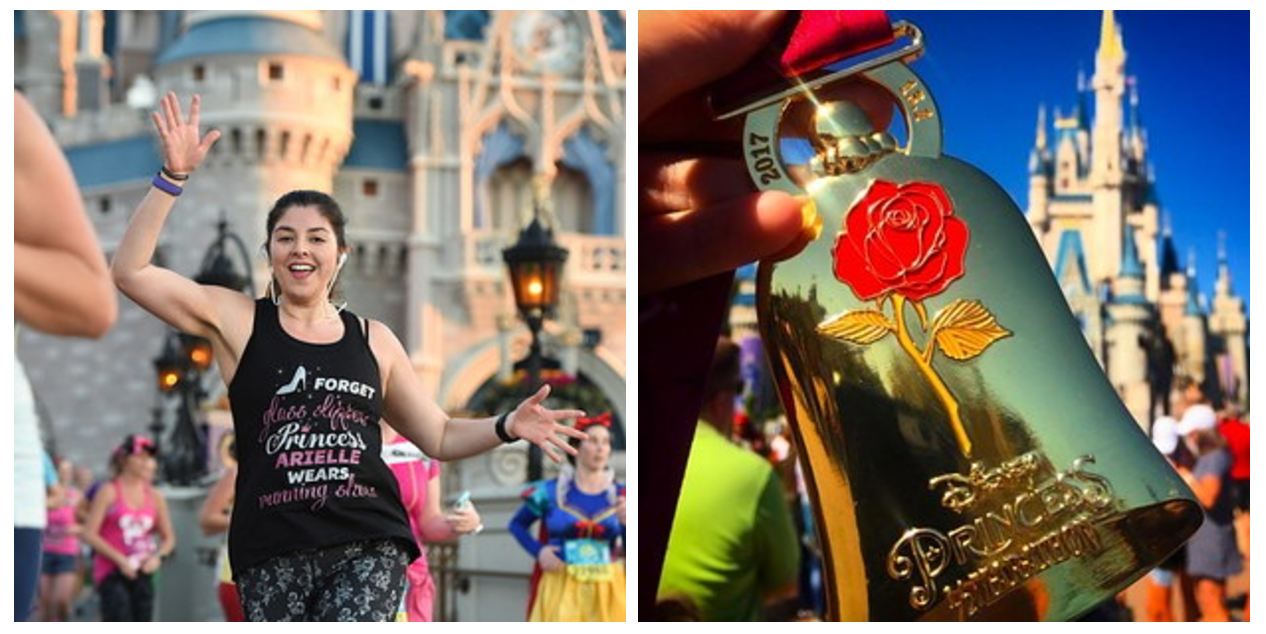 Run Disney Tank Top Cinderella Inspired Marathon Shirt Disney