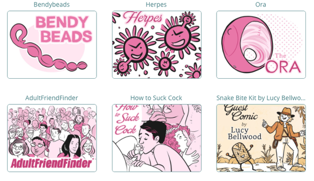 Since 2013, the pair have posted educational cartoons, covering topics from consent and abortion, to hiding boners and DIY BDSM.