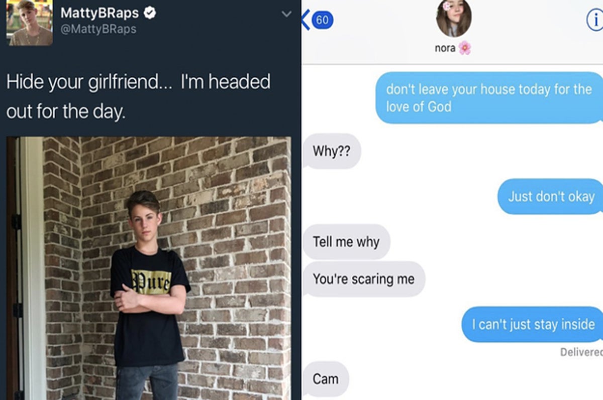 People Are Texting Their Girlfriends And Telling Them To Hide After A 14 Year Old Rapper S Tweet Went Viral