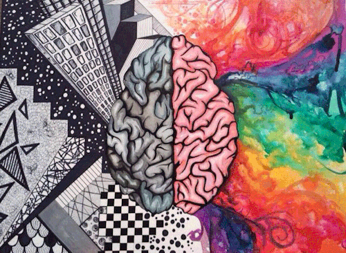 More right-brained