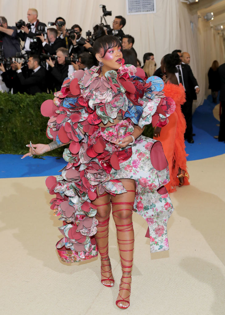 Rihanna Just Destroyed The Met Gala Red Carpet, So There You Go