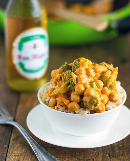 5-Ingredient Coconut Curry in a bowl