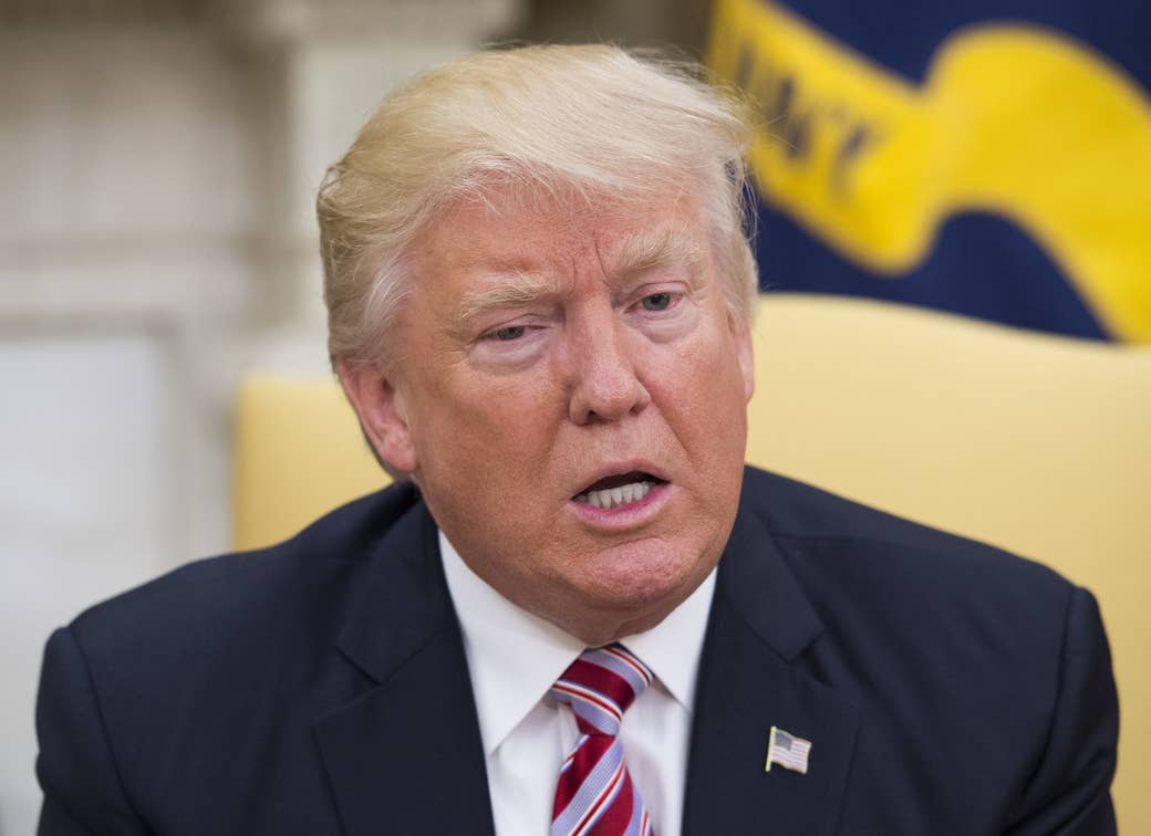 President Trump in the Oval Office on Wednesday.