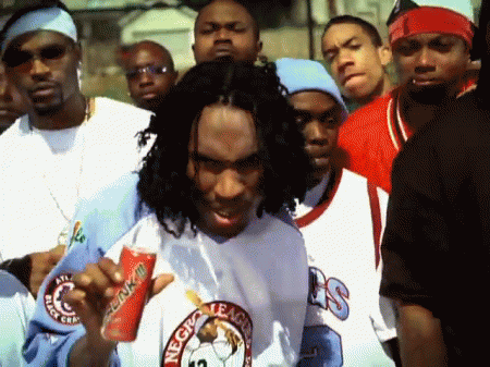 What it means: Lit.Origin: A '90s genre of Southern hip hop. The word was popularized by, duh, Lil Jon, who at one point manufactured an alcoholic energy drink called Crunk Juice.