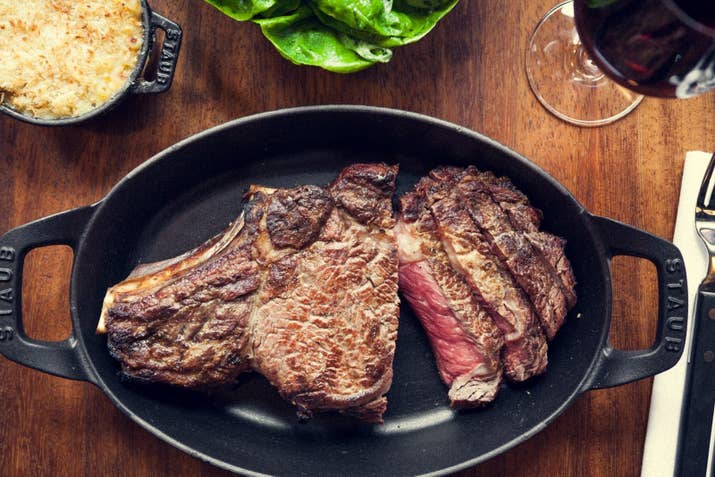 Although the Hawksmoor on Deansgate is the company's first branch to venture outside the capital, it can undoubtedly match any of its Cockney siblings. Opt for the dictionary-thick prime rib for a mouth-wateringly good cut of beef. I'm just emotional thinking about it.