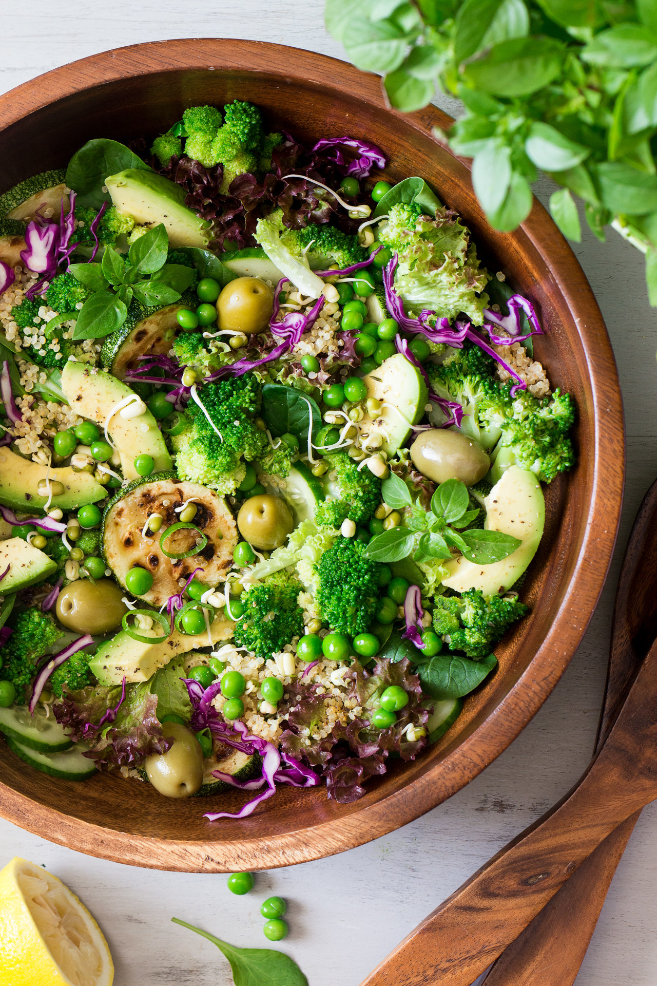 It doesn't get much more green than that!Get the recipe here