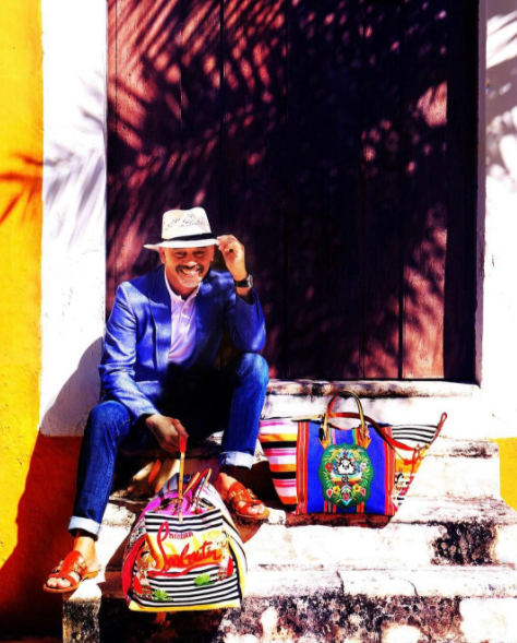 The famous French designer used traditional Mexican weaving and embroidery techniques for his new Treasure Tote: MEXICABA.