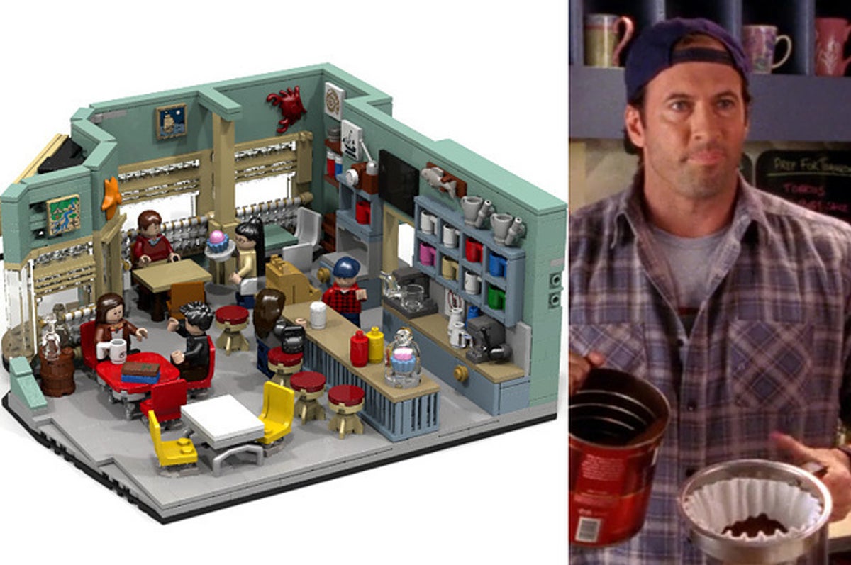 Frustration Vellykket Veluddannet A Guy Created A "Gilmore Girls" Lego Set For His Wife And It's So Cute